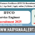 IFFCO Service Engineer Recruitment 2025