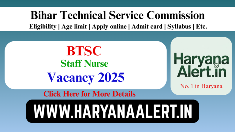 Bihar Staff Nurse Vacancy 2025: 11,389 Posts, Apply Online Now